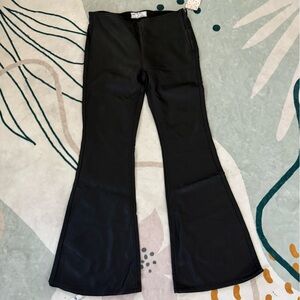 Free People Black Flare Pants